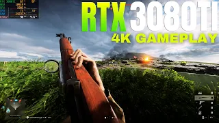 Battlefield 5 RTX 3080TI 4K ULTRA RTX ON DLSS ON PC Gameplay