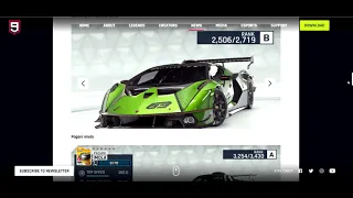 Asphalt 9 Italian Update patch notes (Update 18)