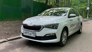 Skoda Rapid - POV test drive. Driver’s eye