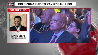 Pres Jacob Zuma paid back the money