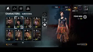 Dead by daylight mobile all my characters and costumes #deadbydaylightsurvivor #deadbydaylightkiller