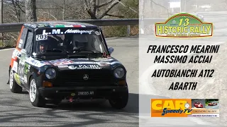 Historic Rally Vallate Aretine || Mearini-Acciai || Autobianchi A112 Abarth