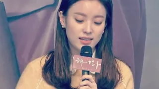 u r multi talented 💕han hyo joo singing the traditional song in Love lies event mesmerized by all💕