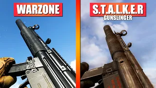 Call of Duty Modern Warfare vs STALKER Gunslinger - Reload Animations Comparison