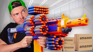 J'ai ACHETÉ Le PISTOLET NERF le plus CHER D'AMAZON !