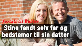 Stine fandt far og bedstemor til sin datter