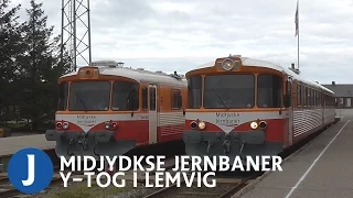 Midjydkse Jernbaner Y-tog i Lemvig