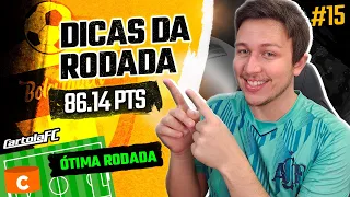 CARTOLA FC 2023: DICAS RODADA 15 | BOA RODADA!!!