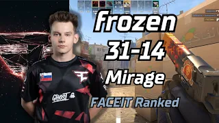 frozen 31Kills FACEIT POV (mirage) | May 15, 2024 #cs2 #pov #faze