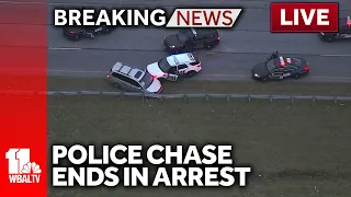 LIVE: SkyTeam 11 is over a police pursuit in SW Baltimore - wbaltv.com