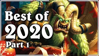 Funny And Lucky Moments - Hearthstone - Best Of 2020 (Part 1)
