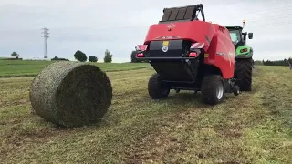 Demostración rotoempacadora Kuhn VB 7160 en Asturias y Cantabria