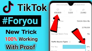 Tiktok Foryou New Trick 100% Working With Proof 2022 | Tiktok Foryou Trick 2022 | Foryou Trick 2022