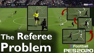 The Famous Referee AI Problems in PES: Collisions, Offsides, the list goes on.