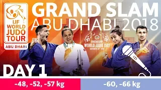 Judo Grand-Slam Abu Dhabi 2018: Day 1