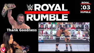 Demon Diva Reacts | Goldberg vs Drew McIntyre for WWE Title At Royal Rumble