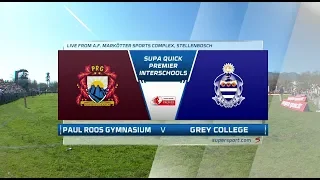 Premier Interschools Rugby | Paul Roos Gymnasium vs Grey College