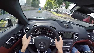 2016 Mercedes SL63 AMG POV Test Drive - Accelerations OnBoard & Engine Sound