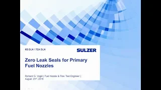 6B/7EA DLN - No leak primary fuel nozzle repairs