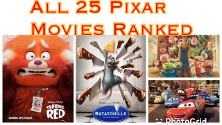 All 25 Pixar Movies Ranked (as of Turning Red)