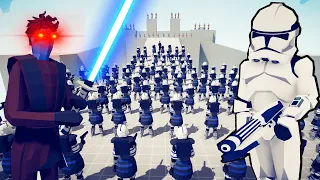 Vader's 501st Clone Order 66 JEDI TEMPLE! - TABS: Star Wars Mod Battle Simulator