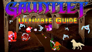 #Gauntlet Gauntlet NES - ULTIMATE GUIDE - ALL Clues, ALL Secrets, ALL 100 Rooms!