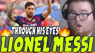 The Game Through the Eyes of Lionel Messi REACTION!!