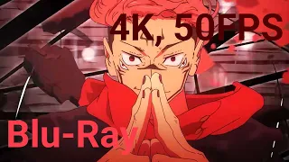 Sukuna Vs Mahoraga🔥 | Blu-Ray, New Scene, 4K 50FPS | Jujutsu Kaisen