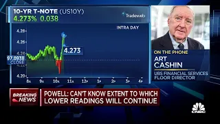 10-year yield will dictate exactly where things are going, says UBS' Cashin
