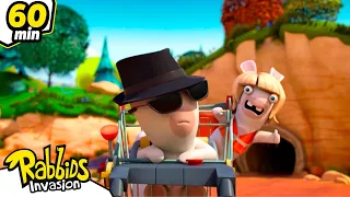 The Rabbids have a mission! | RABBIDS INVASION | 1H New compilation | Cartoon for kids