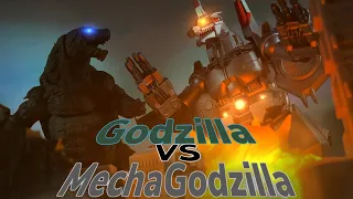 Godzilla vs Mechagodzilla | A Stop Motion Animated Short Film