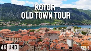 Kotor, Montenegro 🇲🇪 - Old Town Walking Tour [4K]