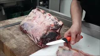 Boucherie - La Côte de Bœuf "M.O.F" / Carré de côtes de bœuf