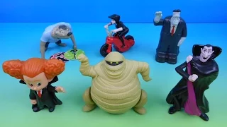 2015 HOTEL TRANSYLVANIA 2 SET OF 6 McDONALD'S HAPPY MEAL COLLECTION MOVIE VIDEO REVIEW