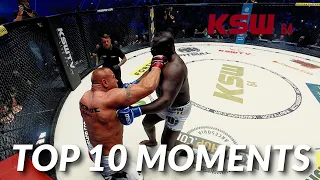 Top 10 Moments from KSW 64