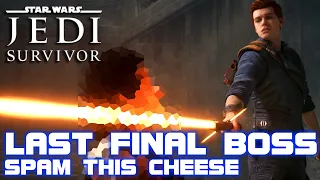 Star Wars Jedi Survivor - How To Beat The Last Final Boss Bode (Spam Cheese Guide)