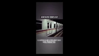 detik-detik turun dari kereta setan!!!