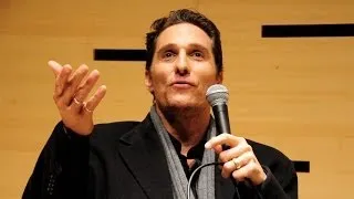 Matthew McConaughey On His Process