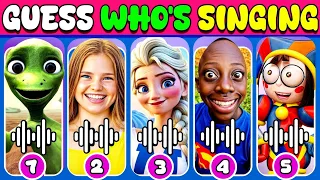 GUESS MEME & WHO'S SINGING| Lay Lay, King Ferran, Salish Matter, MrBeast, Elsa,Kung Fu Panda 4,Tenge