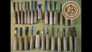 Woodcarving. Резьба по дереву. Большой обзор стамесок Александра Корнеева