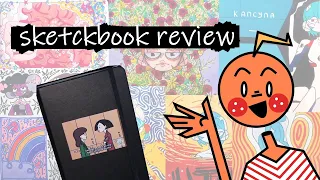 sketchbook review / обзор скетчбука лето 2021 с артемкой!!