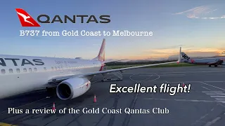 Trip Report | Qantas (Economy) | B737-800 | Gold Coast (OOL) to Melbourne (MEL)