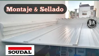 HOW TO INSTALL SANDWICH PANELS AND SEALING