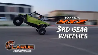 Yamaha YXZ 3rd Gear Wheelies