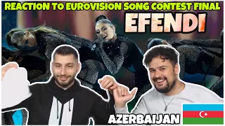 REACTION TO ESC 2021: Efendi - Mata Hari - LIVE - Azerbaijan 🇦🇿 - Grand Final - Eurovision