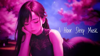 🌸🎹🌧️ Soothing Cherry Blossoms & Rain: 1 Hour of Calm Piano Music for Relaxing Sleep, Stress Relief