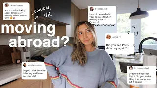 Let’s talk about my move to London, England... 👀 (+ other things lol)