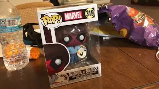 Deadpool as Bob Ross unboxing | Funko pop toy review