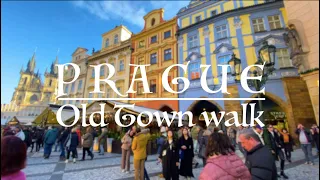 Prague Old Town Dancing House Walking tour - 4K #prague #praha #oldtown  #czechia