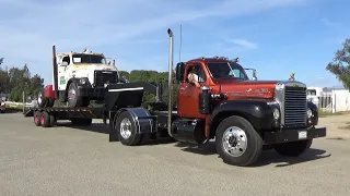 ATHS SoCal Antique Truck Show 2023 - Leaving